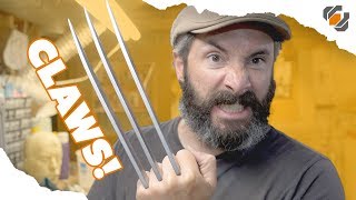 Wolverines Prop Claws  Cosplay Tutorial Part 2 of 2  Blades [upl. by Nylyrehc720]