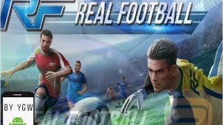 Real Football 2017  Android  Descarga  YOUR GAME WORLD [upl. by Lathe]