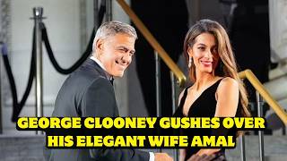 George Clooney Gushes Over Amal The Sweetest Moments from The Albies [upl. by Yekim419]