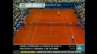 DiFilm  Gaudio no pudo contra Nadal 2005 [upl. by Selway94]