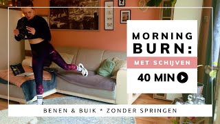 Benen en buik trainen  Thuis trainen  Bekkenbodem vriendelijke workout  met Luna Maria [upl. by Idnir]