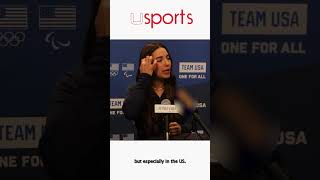 US Olympic rock climber Brooke Raboutou on her plans for Paris olympics rockclimbing [upl. by Anica]