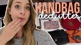 WARDROBE CLEAROUT Handbags  Fleur De Force [upl. by Ettenav487]