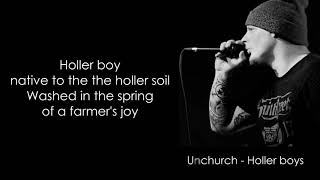 Upchurch  Holler boys Lyrics [upl. by Shewmaker]