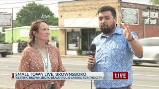 SMALL TOWN LIVE Keeping Brownsboro Beautiful is helping care for the city [upl. by Robina377]