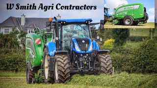 Silage 2023  WSmyth Agri Contractors  MCHALE FUSION 4 PLUS [upl. by Eugor947]