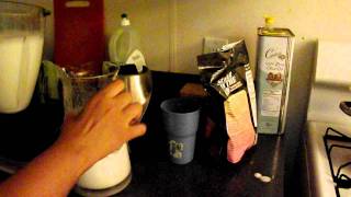 Receta para hace Agua de Horchata de Arroz 5AVI [upl. by Ashleigh]