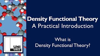 Introduction to Density Functional Theory Part One Background [upl. by Latton91]