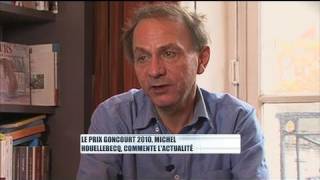 Houellebecq  quotSarkozy est un type sincèrequot [upl. by Anitsirhk443]