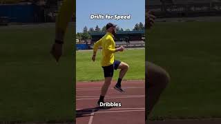 DRILLS FOR SPEED drill shortvideo shorts athlete instagram trending 100msprint viralvideo [upl. by Akenom]