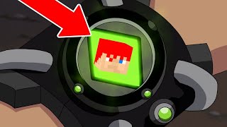 CONSEGUI O OMNITRIX DO BEN 10 E VIREI ALIENÍGENA NO MINECRAFT [upl. by Nela]