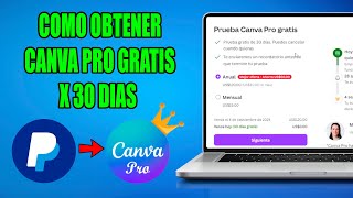 Cómo tener ✅CANVA PRO Gratis🔵2024👑【Actualizado】 [upl. by Ettezoj]