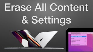 How to Erase All Content and Settings on a Mac [upl. by Anastice]