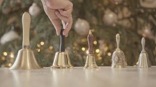 Christmas bells sound effect Hand bell sound effect Weihnachtsglocken [upl. by Evars676]