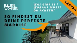 Perfekter Sonnenschutz für Garten und Terrasse Wissenswertes rund um Markisen  Warema [upl. by Kirwin]