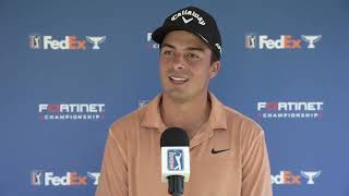 Fred Biondi · Round 1 · Interview · 2023 Fortinet Championship · PGA Tour [upl. by Akiemahs289]