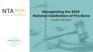 NTA Blog Recognizing the 2023 National Celebration of Pro Bono [upl. by Ameline]