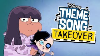 Lot Lot takes over the Primos Theme Song 🎶  Theme Song Takeover  disneychannel [upl. by Schnell]