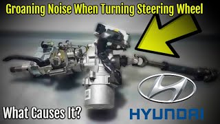 Creaking Noise When Turning Steering Wheel  Hyundai Kona [upl. by Akinimod261]