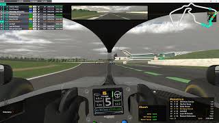 iRacing F4 Silverstone Close Racing To The Checkered Flag [upl. by Essirehs]