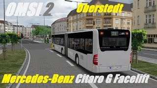 OMSI 2 Oberstedt 2016 Line 24 MercedesBenz Citaro G Facelift Part 2 [upl. by Atekal939]