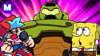 Smash Bros Ultimate Fantasy Collection SpongeBob FNF Doom [upl. by Fregger442]