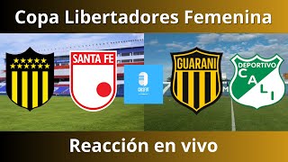 🔴⚽Peñarol vs Santa Fe  Guaraní vs Cali Copa Libertadores Femenina 2024 reacción 🔴⚽ [upl. by Artemis983]