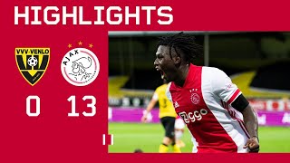 Highlights  VVVVenlo  Ajax  Eredivisie [upl. by Uot]