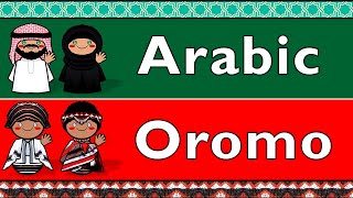 AFROASIATIC ARABIC amp OROMO [upl. by Phiona]