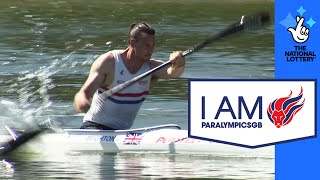 ParalympicsGB ParaCanoe athlete Nick Beighton prepares for Rio [upl. by Ariaek]