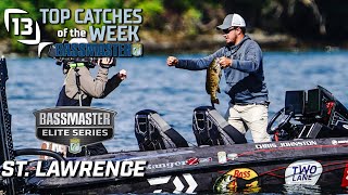 Top 13 Bassmaster Catches of the Tournament  St Lawrence River [upl. by Amos988]