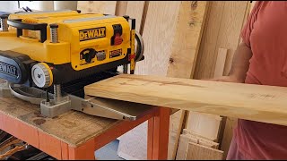 DeWalt Planer DW735X Setting Up [upl. by Acinoj]