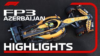 FP3 Highlights  2022 Azerbaijan Grand Prix [upl. by Irrehc938]