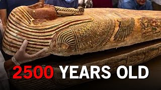 Archaeologists Open a 2500YearOld Mummy Sarcophagus and Make a Spectacular Discovery [upl. by Cotsen]