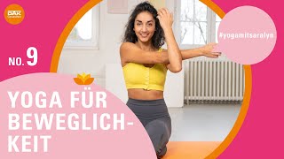 Yoga für Beweglichkeit No 9  yogamitsaralyn  DAKGesundheit [upl. by Yves]