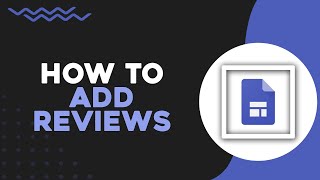 How To Add Reviews On Google Sites Quick Tutorial [upl. by Rocky]