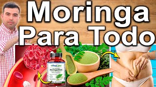 MORINGA EN AYUNAS CURA TODO  SORPRENDENTE ¿Para Qué Sirve  Beneficios Para Tu Salud Y Belleza [upl. by Henricks]