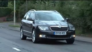 Fifth Gear Web TV  Skoda Superb Introduction [upl. by Yarb767]