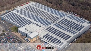 UKs 4th Largest Commercial Solar PV Rooftop Installation  Lyreco [upl. by Eyahc]