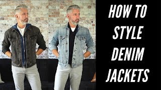 Denim Jacket Styling Ideas [upl. by Nywroc]