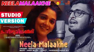 Neela Maalakhe  Studio Version  Porinju Mariyam JoseJoshiyJoju George Nyla UshaJakes Bejoy [upl. by Warfold]