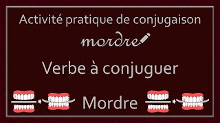 Conjugaison des verbes  Verbe Mordre [upl. by Rouvin]