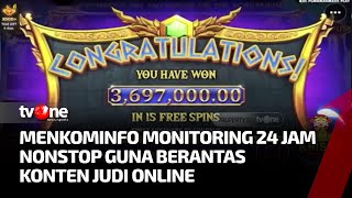 Bye Bye Zeus Kominfo Blokir Ratusan Ribu Situs Judi Online  Kabar Utama tvOne [upl. by Mond]