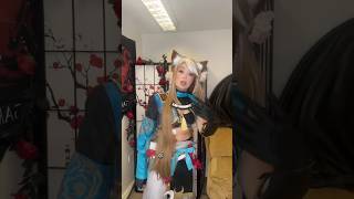 BIG ITTO 🥹🫢 ittoarataki gorou genshin genshinimpact skit cosplaygirl cosplay gamer game [upl. by Swisher]