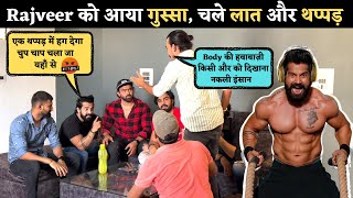 Prank on Rajveer Fitness Series I Rajveer Shishodia ने गुस्से में मारी लात और थप्पड़ I Team Greno27 [upl. by Ylagam]