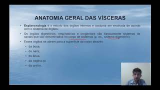 Cavidades do Corpo Anatomia Geral das Vísceras [upl. by Perle376]