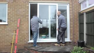 How To Remove Sliding Sashes On A Liniar Patio Door [upl. by Atsylak471]