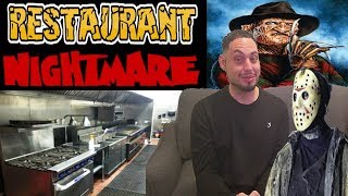 RESTAURANT NIGHTMARE Kitchen cook or dishwasher [upl. by Ahcrop112]