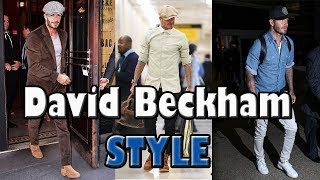 David Beckham Fashion Style 20172018 [upl. by Cello]