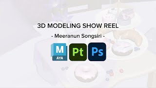 Character 3D modeling showreel [upl. by Eiramesor]